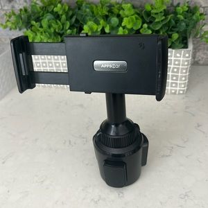 Phone holder for cup holder